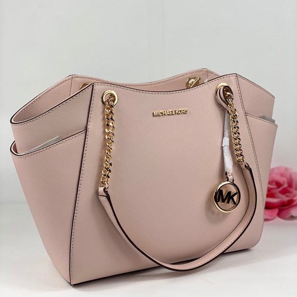 ❤️Michael Kors LG Chain Shoulder Bag Pink